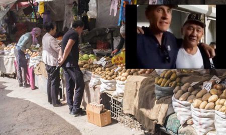 Посол Великобритании снял на видео покупку мяса на рынке в Бишкеке