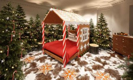 Booking.com предлагает встретить рождество в «Пряничном домике»