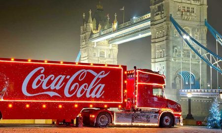 Рождественский тур на грузовиках Coca-Cola