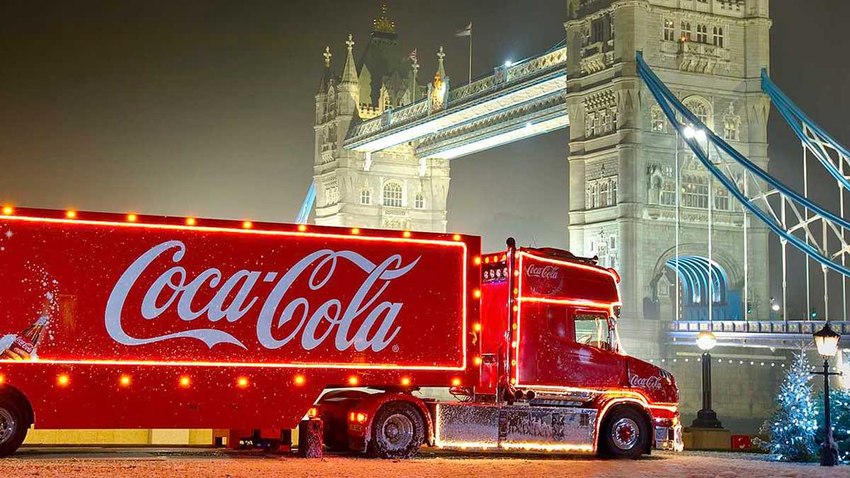 Рождественский тур на грузовиках Coca-Cola