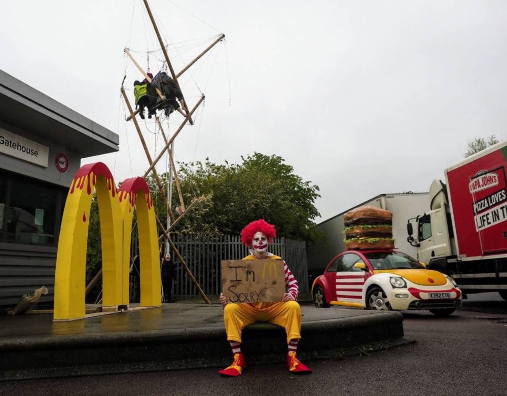 Зоозащитники заблокировали поставки мяса для ресторанов McDonald’s