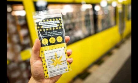 Съедобные билеты с коноплей стали продавать пассажирам метро в Берлине