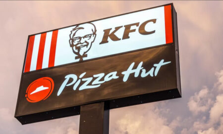 Сети ресторанов быстрого питания KFC и Pizza Hut