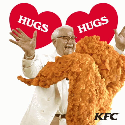 Валентинки с запахом жареной курицы от KFC