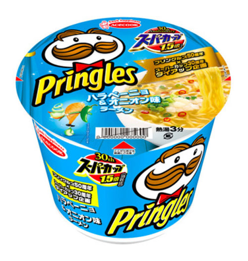 Pringles попробовал лапшу быстрого приготовления