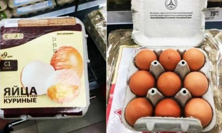 В российских магазинах начали продавать яйца по девять штук