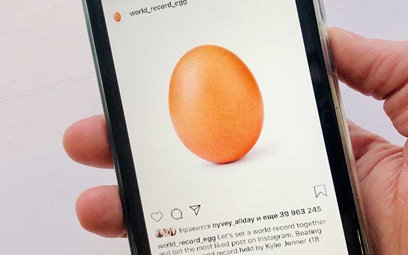 Почему фото яйца произвело фурор в сети