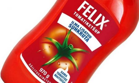 Orkla Eesti предложил рынку кетчуп Felix без добавленного сахара