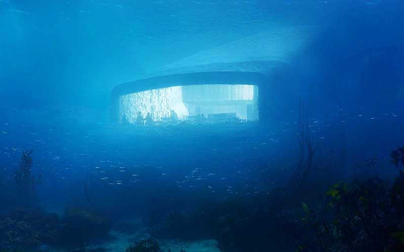 В Европе открылся самый большой в мире подводный ресторан