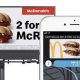 McDonald’s разместил свои дорожные баннеры в мобильном навигаторе