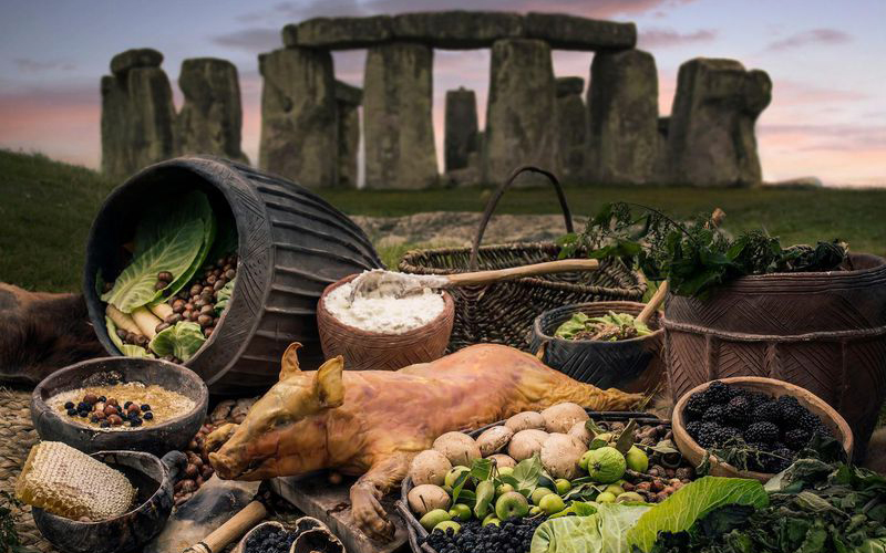 Стоунхендж - место массовых пиров древних жителей Британских островов