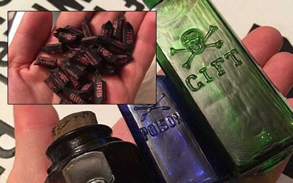 В Калининграде нашли старинную бутылку с немецкими ядовитыми конфетами