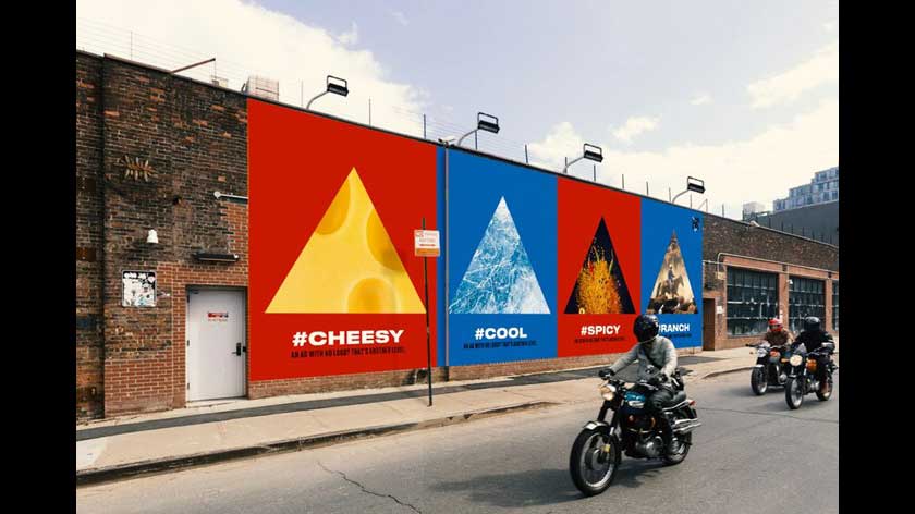 Новым логотипом чипсов Doritos стал треугольник без названия