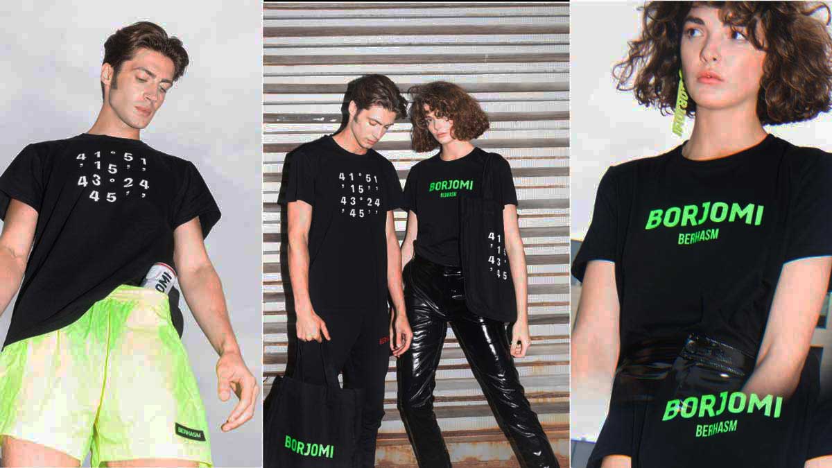 «Боржоми» выпустила коллекцию одежды в коллаборации с брендом Berhasm