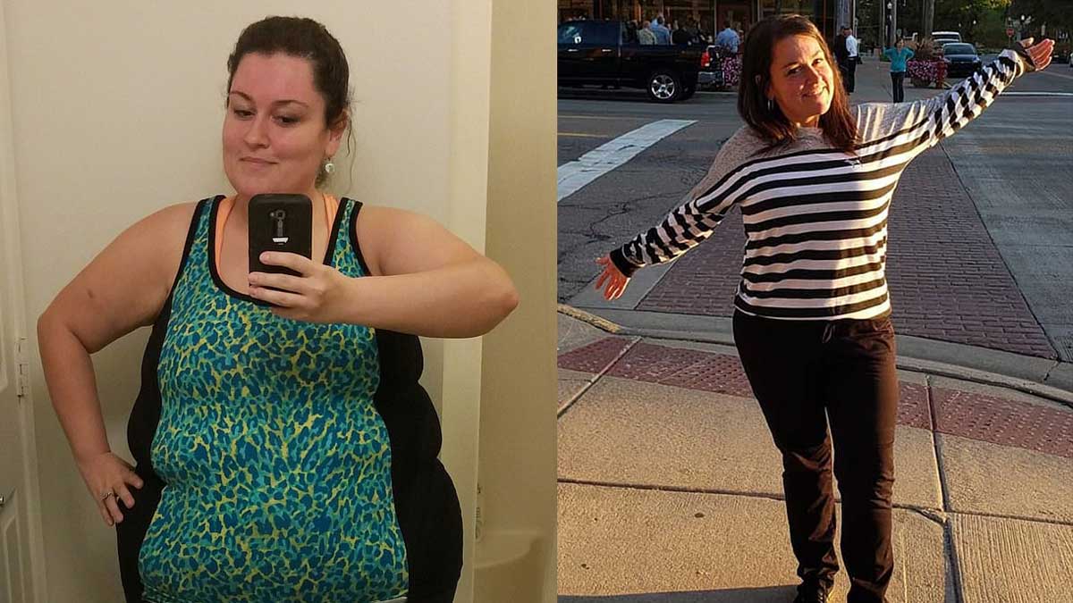 Американка отказалась от фастфуда и сбросила 70 кг