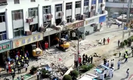 Девять человек стали жертвами взрыва в ресторане в Китае