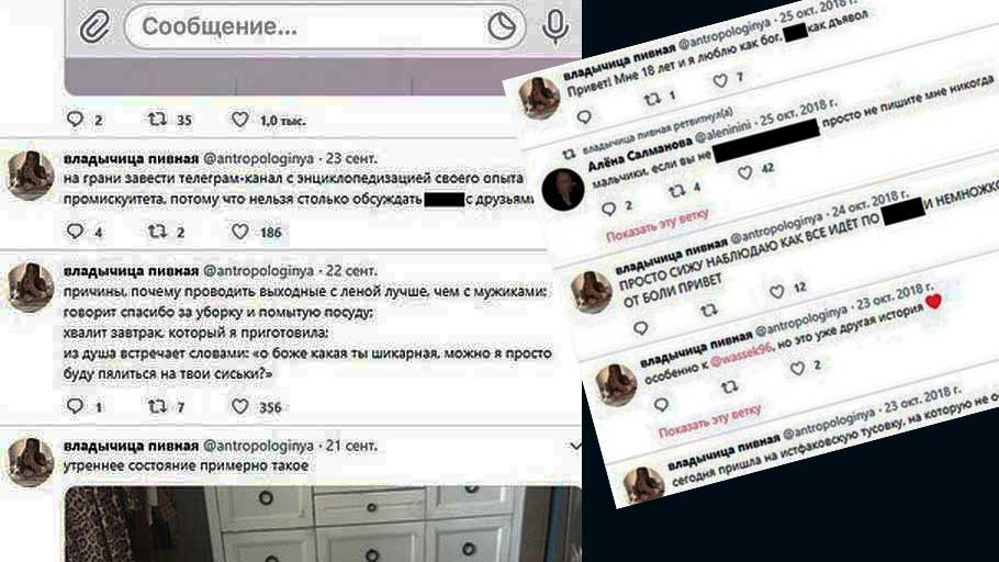 Питерскую учительницу под ником "владычица пивная" уволили за откровенный Twitter