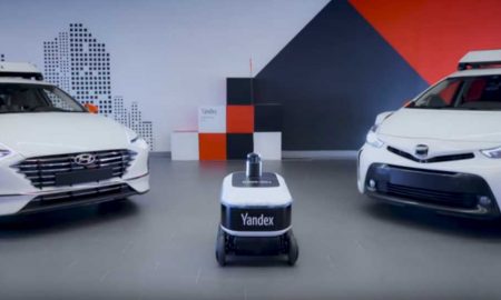 «Яндекс» готовит роботов-курьеров для «Яндекс.Еды» и «Яндекс.Лавки»