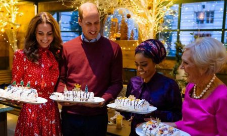 Кейт Миддлтон и принц Уильям приняли участие в рождественском кулинарном шоу