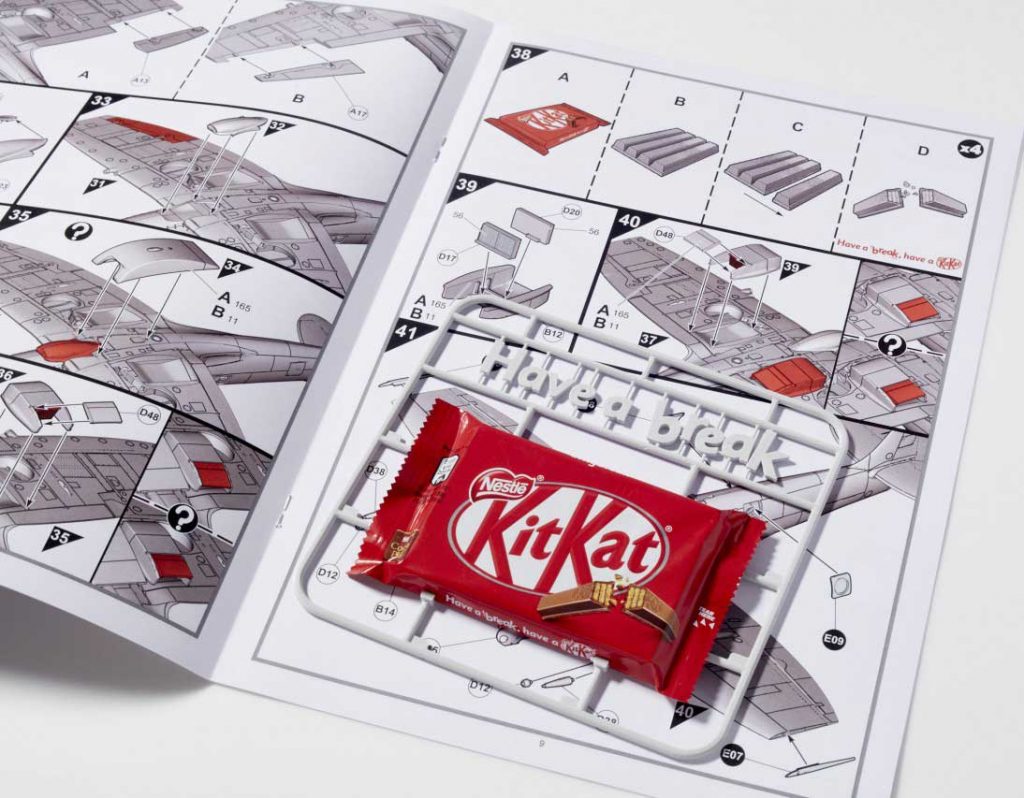 Шоколадки Kit Kat вложились в набор по авиамоделированию 