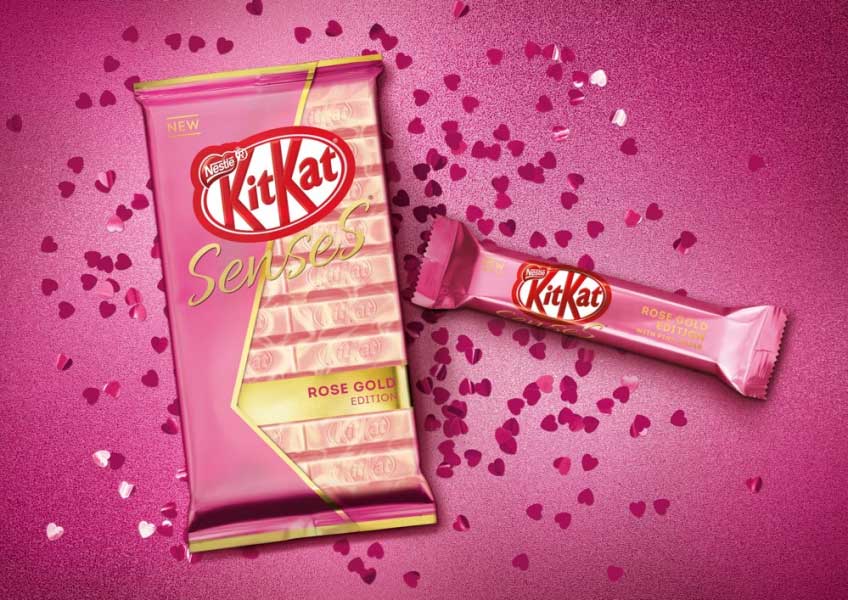 Nestl? и Depot выпустили клубничный KitKat ко Дню святого Валентина