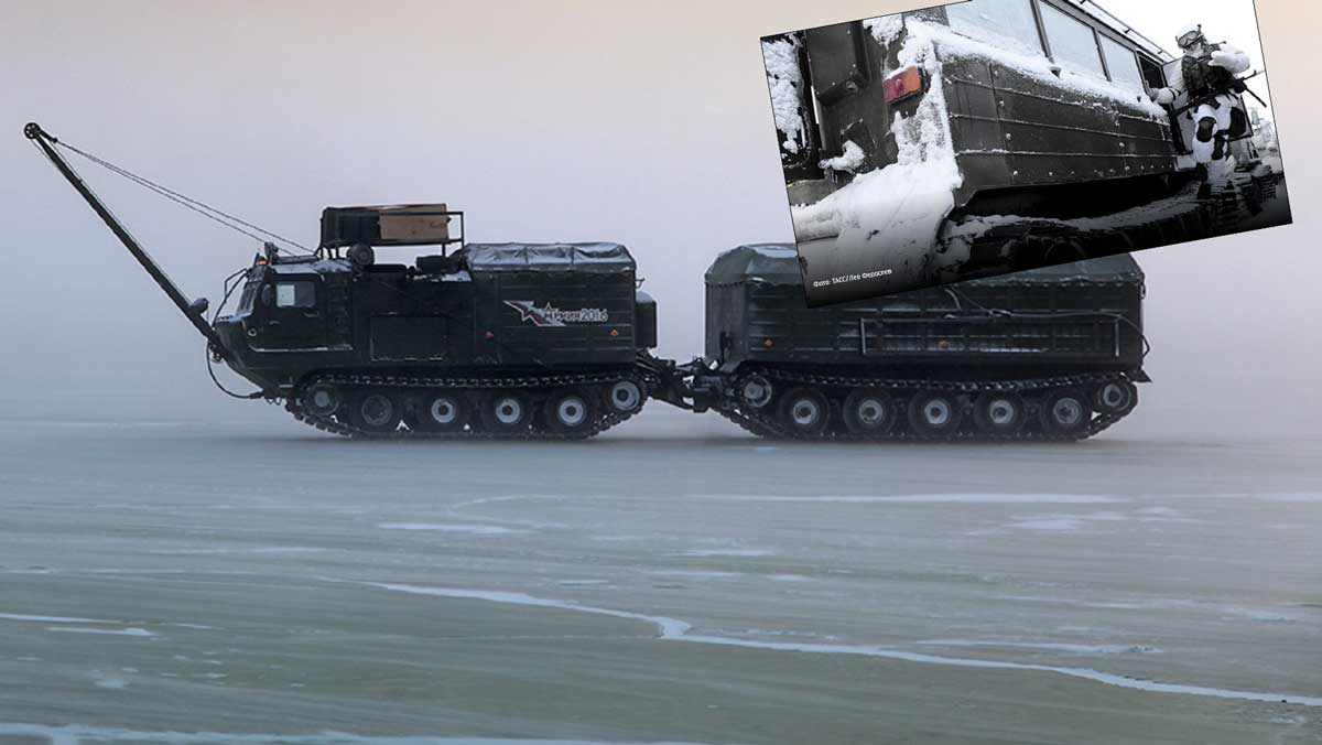 Российские арктические войска укомплектуют мобильными кухни-столовыми