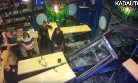 Пьяный водитель протаранил рюмочную в Калининграде