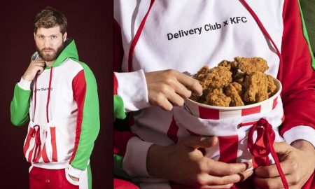 KFC и Delivery Club отметили год партнерства пижамой oversize