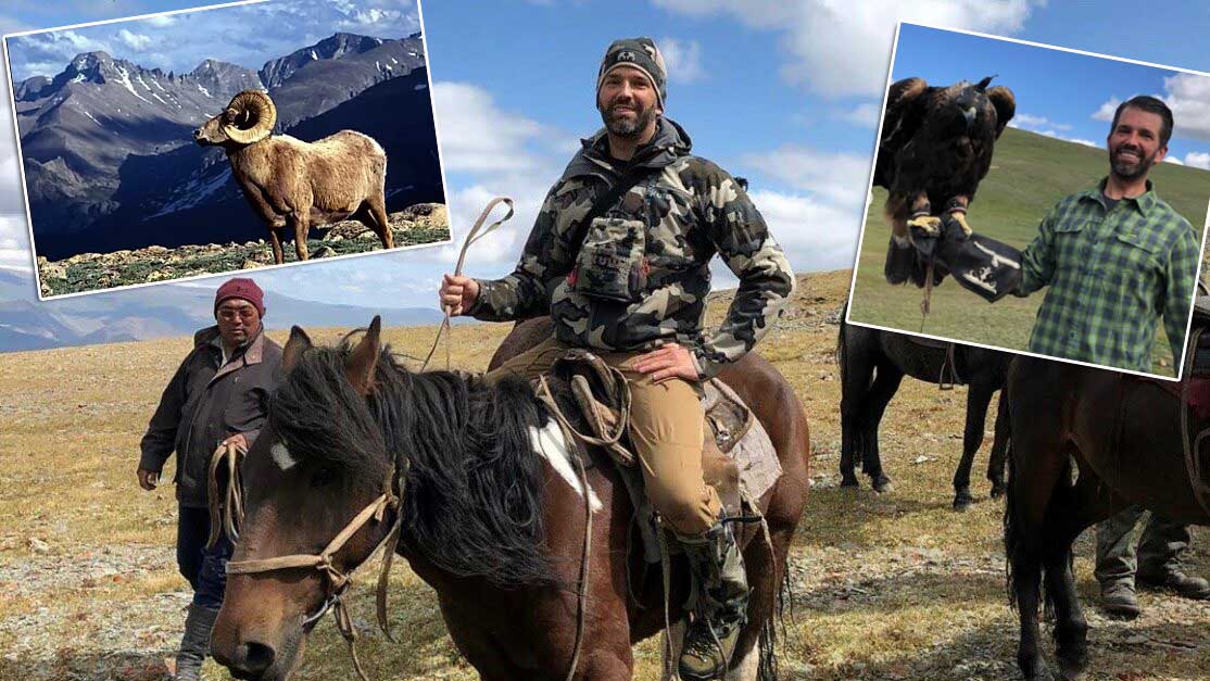 Раскрыта стоимость охоты сына Трампа на редкого зверя в Монголии