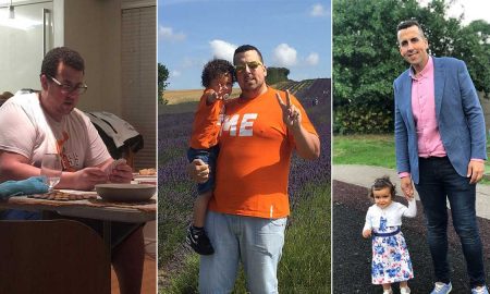 Мужчина за год похудел на 76 кг ради жизни для своей семьи