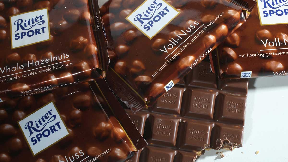 Ritter Sport отстоял права на квадратную форму шоколадной плитки