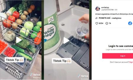 В соцсети обсуждают "посудомоечный" способ мыть фрукты и овощи