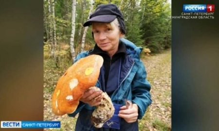 В Ленинградской области нашли гигантский гриб