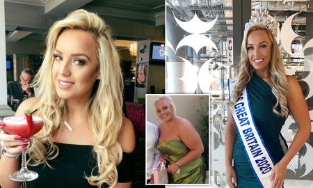 Девушка похудела в два раза, чтобы завоевать титул «Мисс Британия 2020»