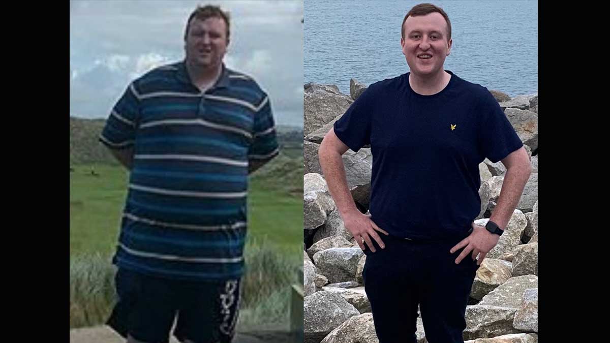 «Очень просто - соблюдай дисциплину»: мужчина похудел без диеты на 44 кг за пять месяцев