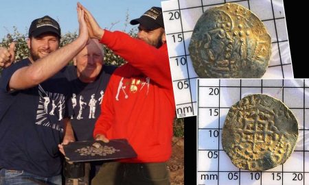 На фермерском поле нашли клад с чрезвычайно редкой монетой