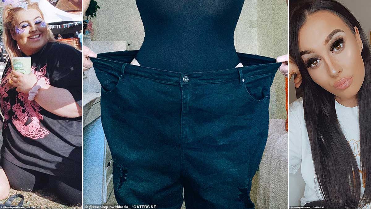 Девушка похудела на 44 кг отказавшись от фастфуда