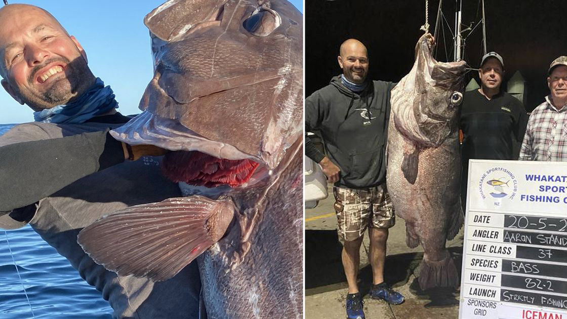 Рыбак поймал гигантскую рыбу и накормил уловом всю округу