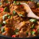Индийское национальное блюдо карри с бараниной