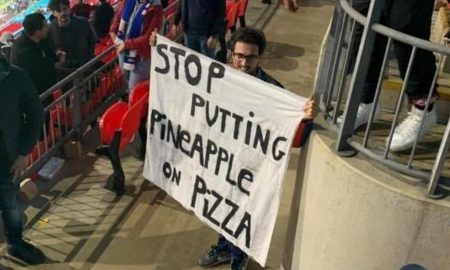 Итальянцы попросили англичан не подкладывать ананас в пиццу