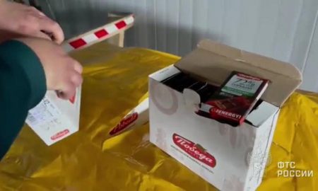 480 кг шоколада пытались незаконно вывезти из РФ в Китай