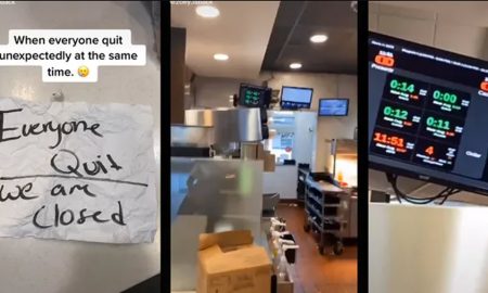 «Все уволились»: в США McDonald’s закрылся в середине дня из-за отсутствия работников