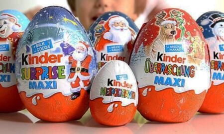 Шоколадные изделия Kinder