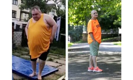 Британец отказался от фастфуда и кока-колы, перестроил пищевые привычки и похудел на 111 кг